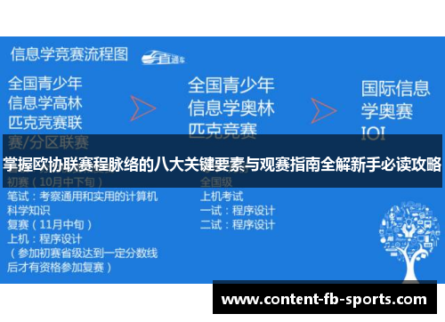 掌握欧协联赛程脉络的八大关键要素与观赛指南全解新手必读攻略